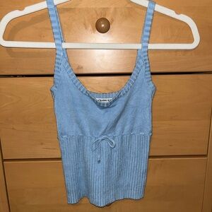 Frankie’s bikinis cloud knit tank